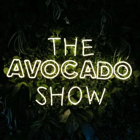 Neon logo the avocado show