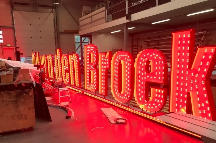 Doosletters met led DirkvandenBroek