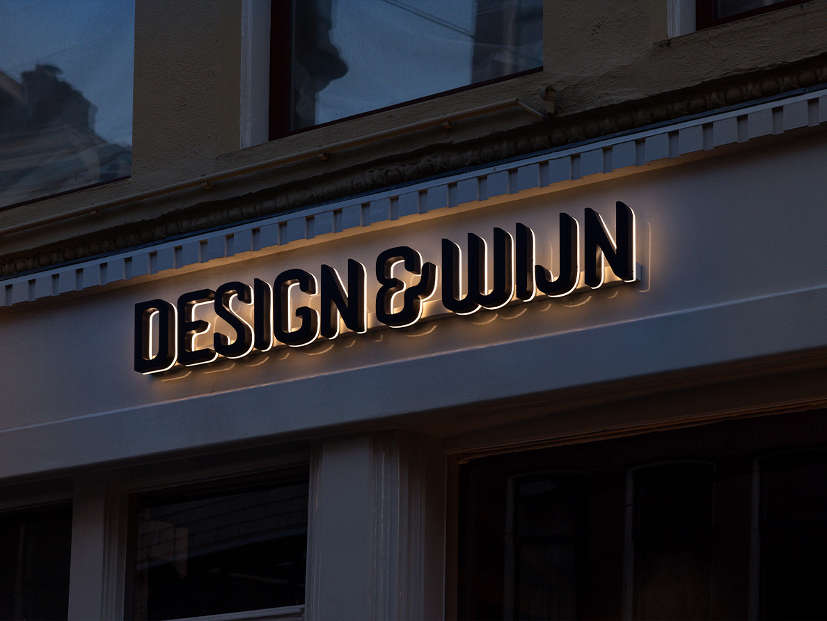 Verlichte dooslettertekst