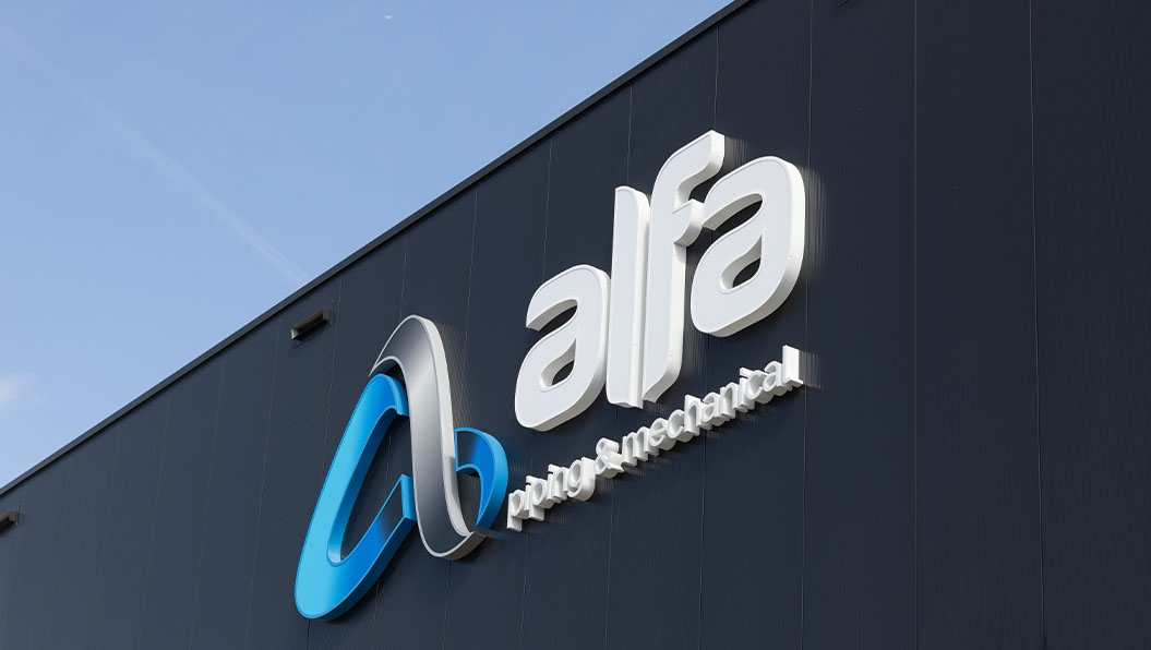 Doosletters voor Alfa Piping & Mechanical