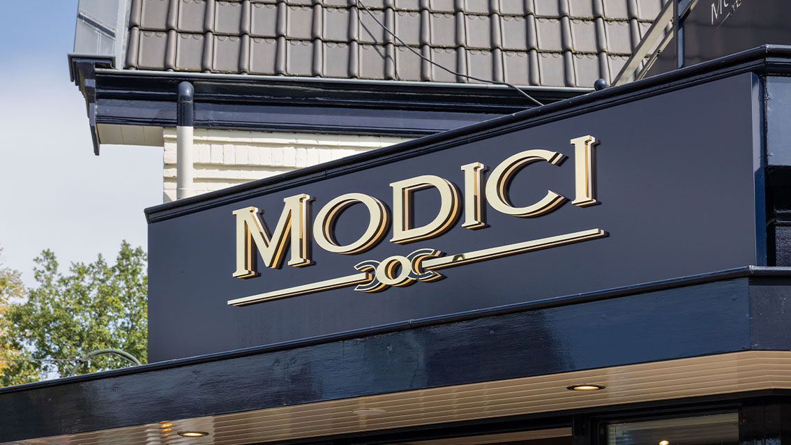 Acrylaat doosletters Modici Laren